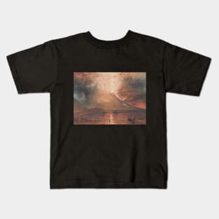 Vesuvius in Eruption Kids T-Shirt